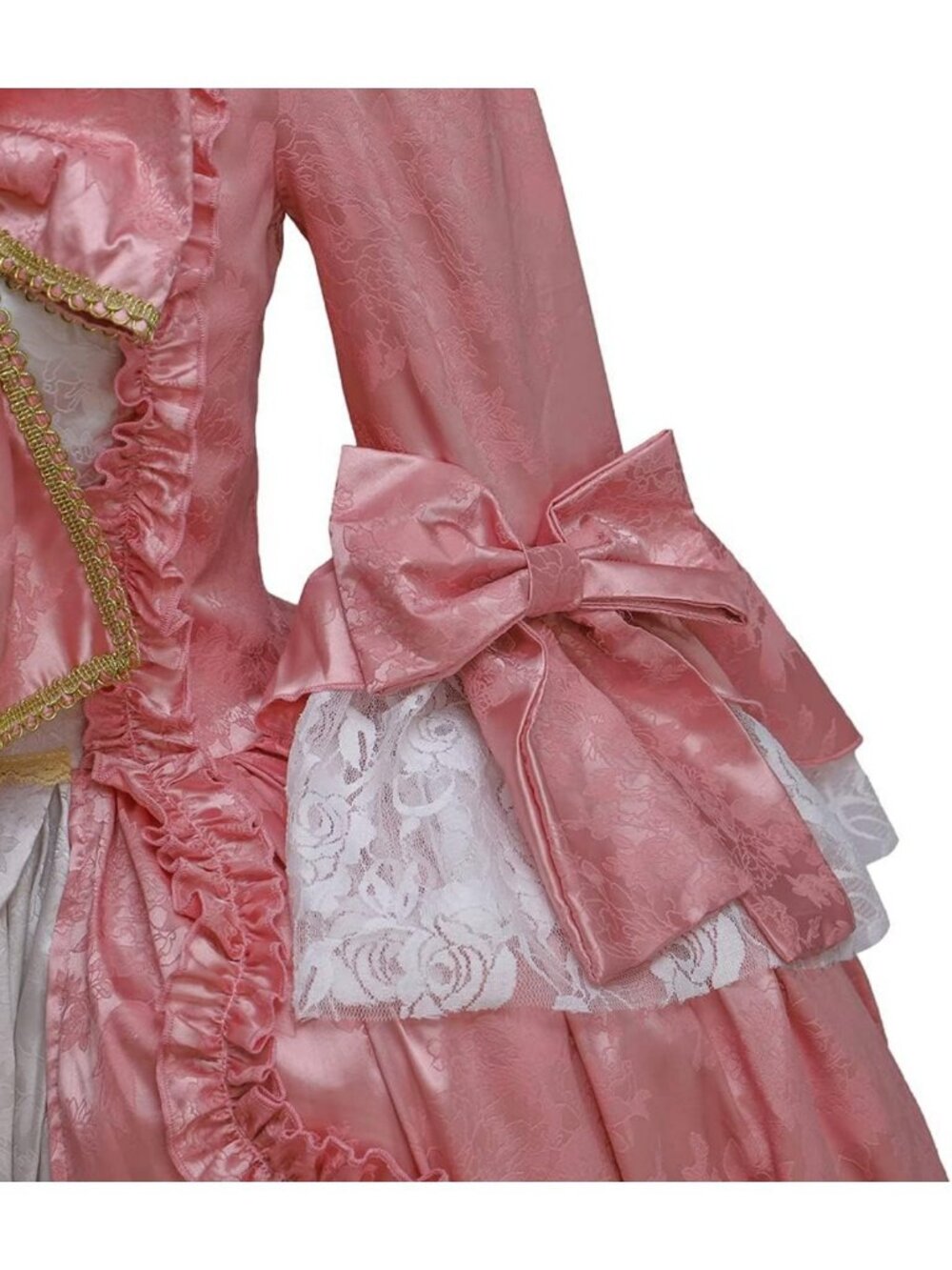 Elegant Rococo Baroque Ball Gown Dress | 18th Century Victorian Costume - Picture 6 of 6